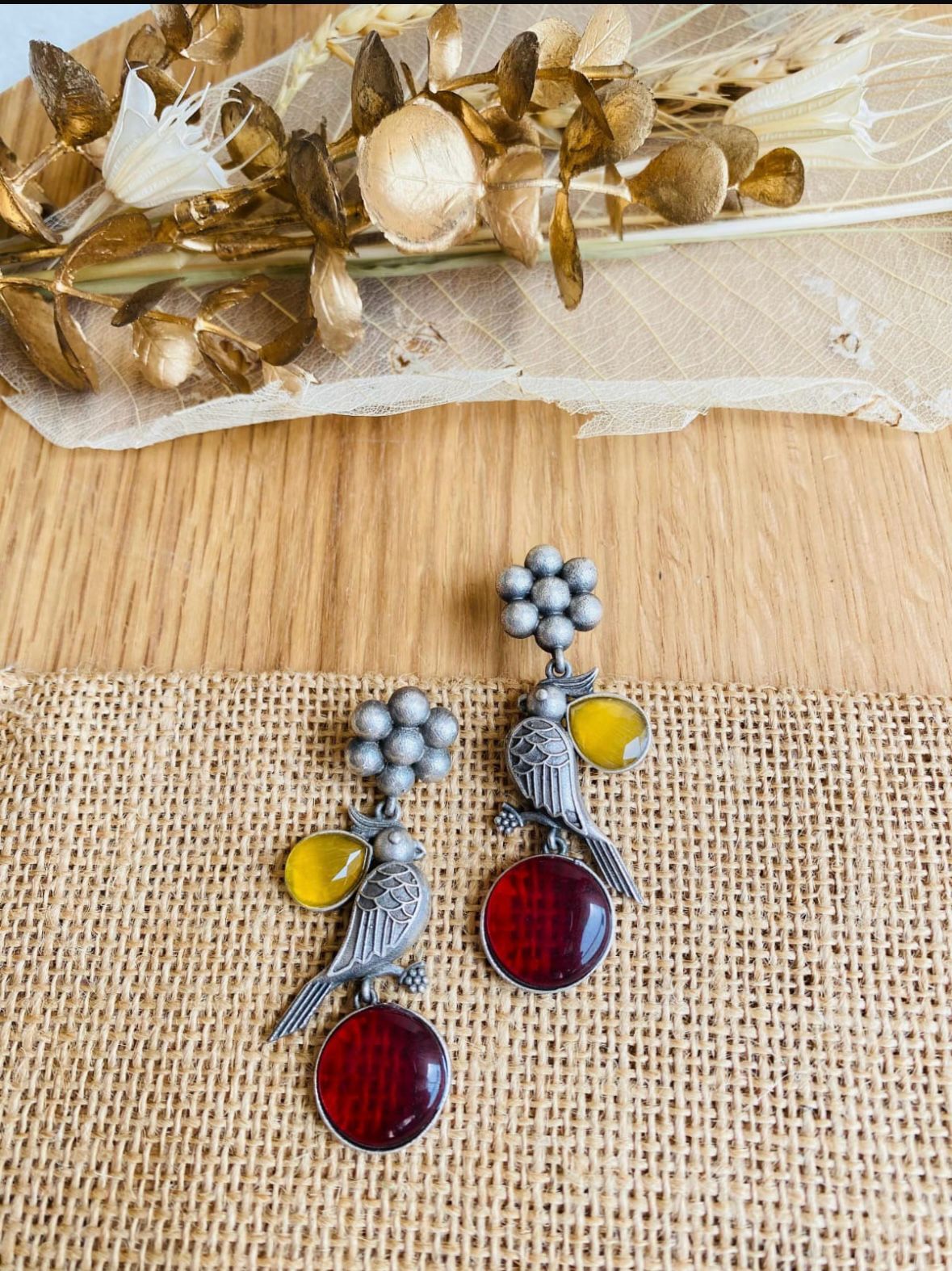 Beautiful Bird Dangler Earring
