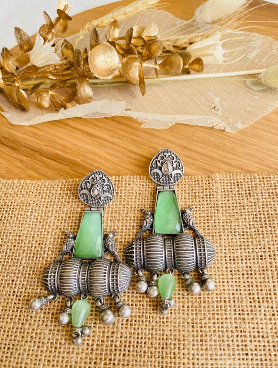 Silver Replica Dangler Earring