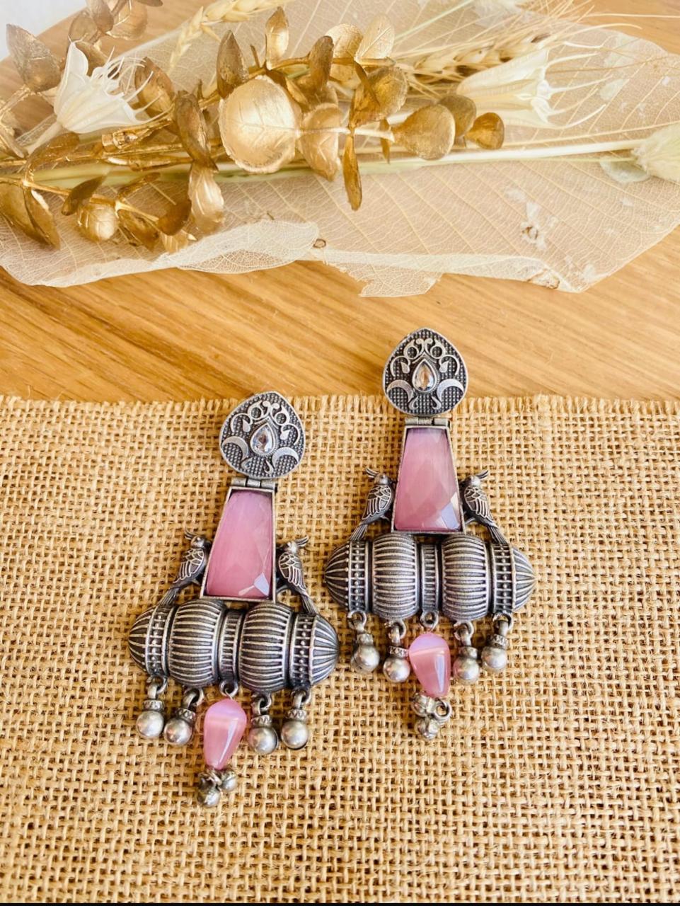 Silver Replica Dangler Earring