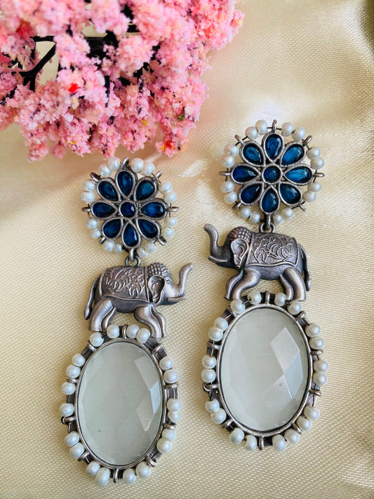 Elephant Dangler Earring