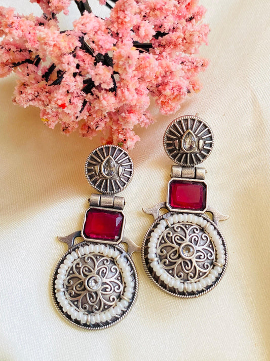 Fusion Stone Dangler Earring