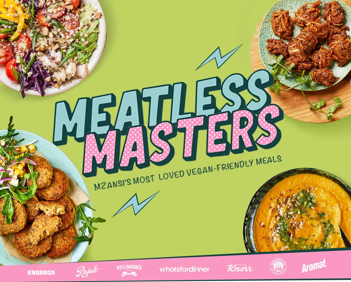 Meatless Masters campaign creative for Unilever food brands